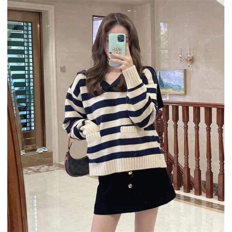 Áo Sọc Len Zara Size S