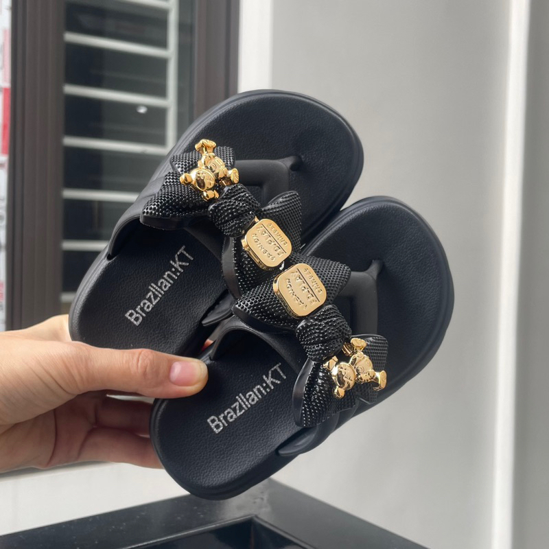 Dép xỏ ngón cho bé, dép kẹp tông trẻ em quai ngang đi chơi LENO