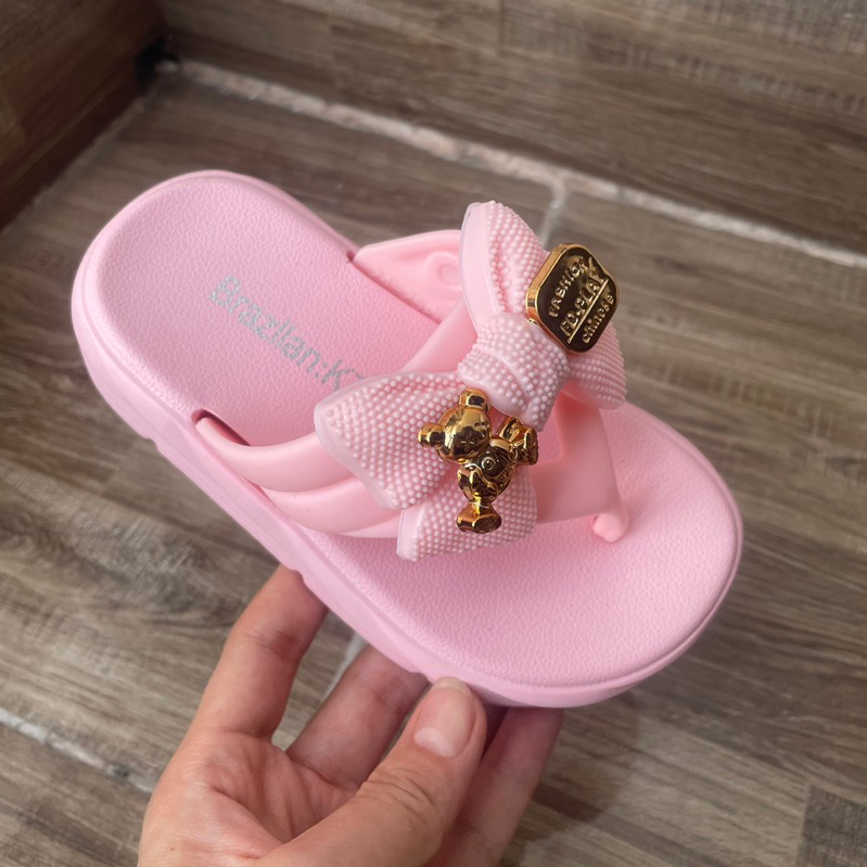 Dép xỏ ngón cho bé, dép kẹp tông trẻ em quai ngang đi chơi LENO