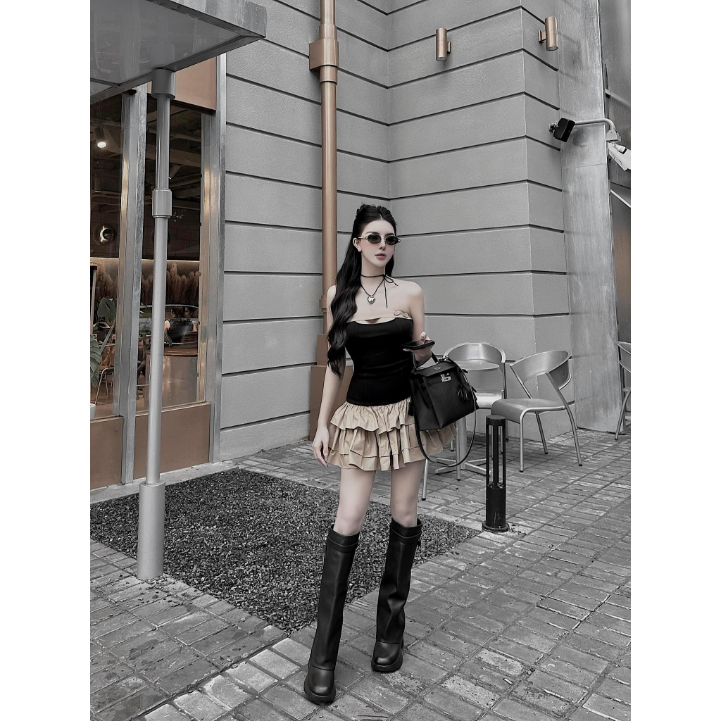 Váy quây Mai Phương Bùi cực xinh dành cho nữ mặc đi chơi đi quẩy quyến rũ sexy bao ngọt - Thời Trang Bảo Trang - Hk8.126