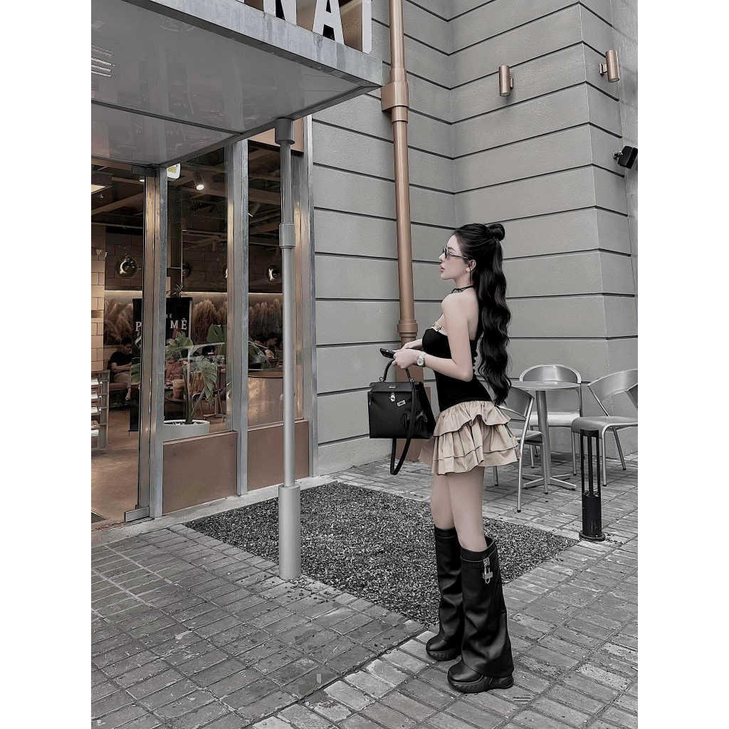 Váy quây Mai Phương Bùi cực xinh dành cho nữ mặc đi chơi đi quẩy quyến rũ sexy bao ngọt - Thời Trang Bảo Trang - Hk8.126