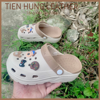 Dép Cross nữ độn đế 4cm, dép bánh mỳ nữ thời trang TH5015