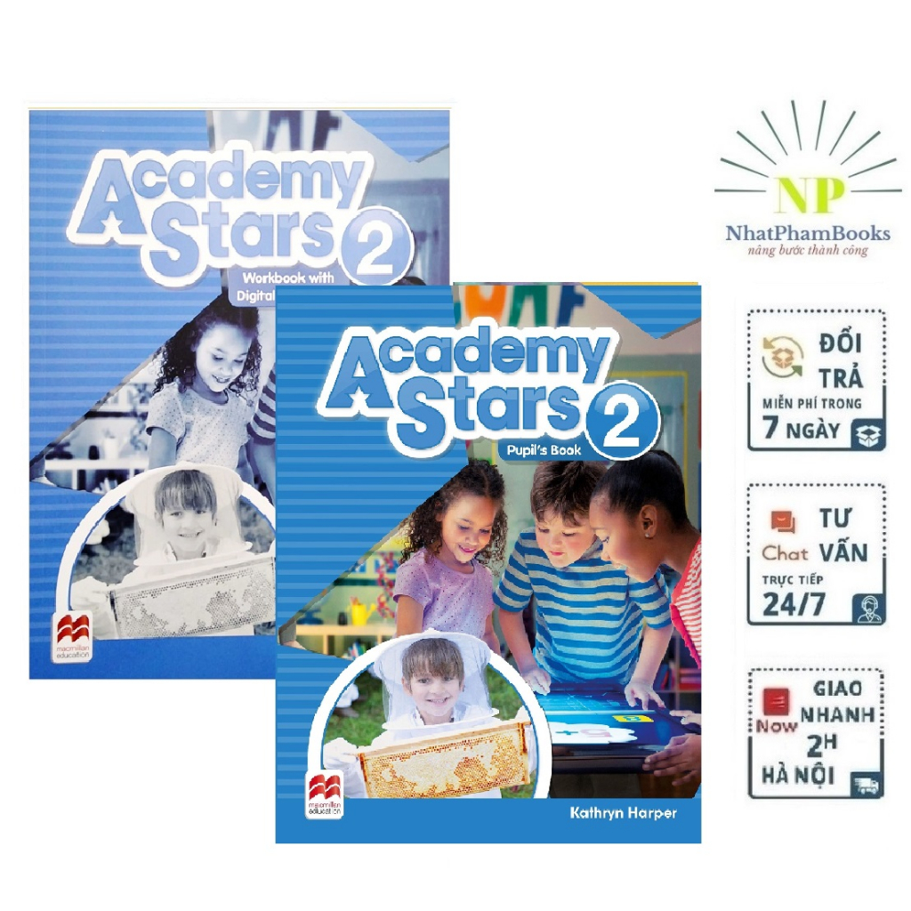 Sách - Academy Stars 2 - Trọn Bộ 2 cuốn