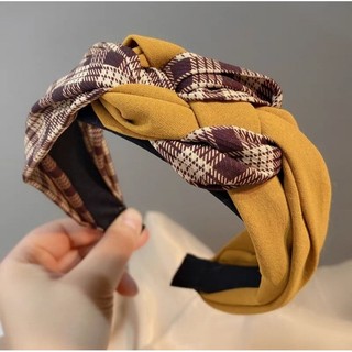 cài tóc .bờm tóc kẻ caro