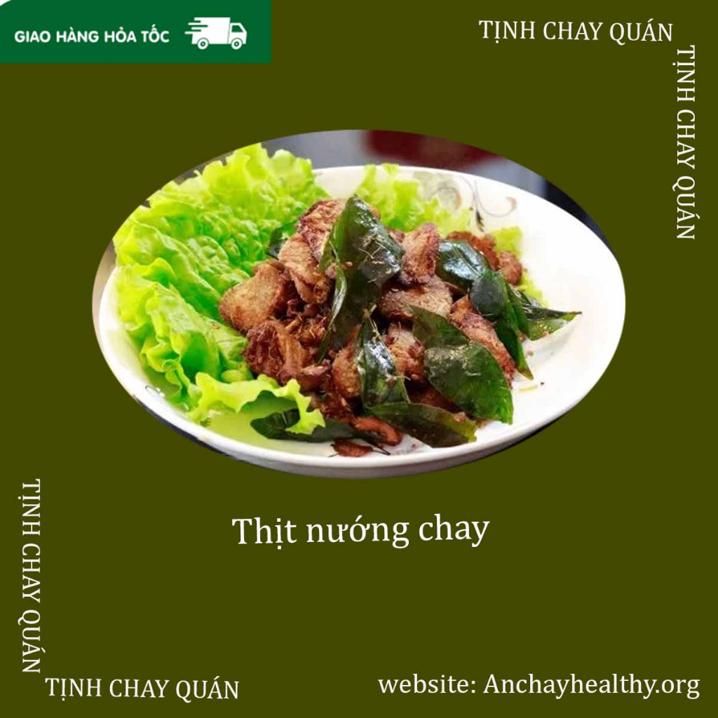 Thịt nướng chay 200g -Thực phẩm chay - Món ăn chay healthy - Đồ chay ăn liền, ăn chay