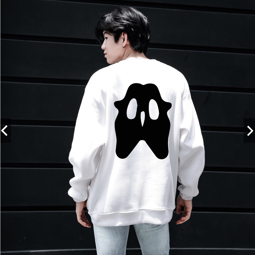 Áo SWEATER burberry mặt nạ quỷ univsex chất liệu nỉ bông cotton 100% cao cấp