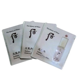 Set 10 gói kem nền trang điểm Whoo Radiant Essence Foundation