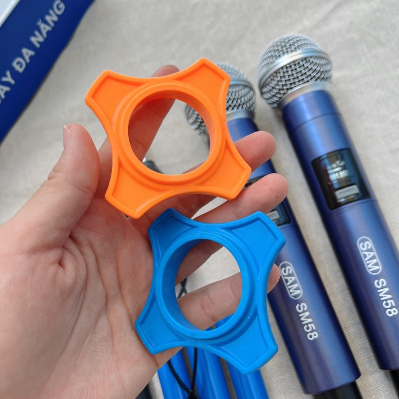 MIC KHÔNG DÂY ĐA NĂNG SAM SM58 dành cho mọi thiết bị karaoke