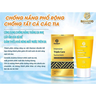 [Tổng Kho Sỉ] Combo 5 kem chống nắng Face Bamboo ( giá sỉ 105k)
