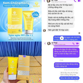 [Tổng Kho Sỉ] Combo 5 kem chống nắng Face Bamboo ( giá sỉ 105k)