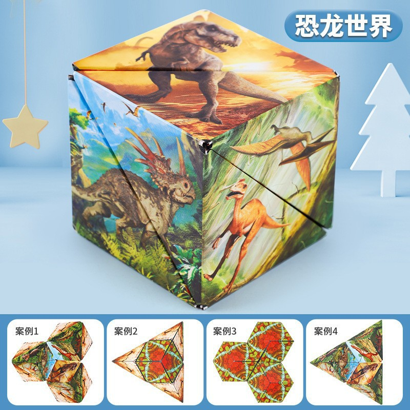 Rubik biến thể, Đồ chơi rubik 3d, Rubik nam châm - Mèo Béo Kids Store