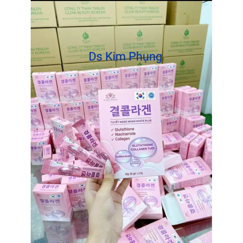 COMBO 3 HỘP COLLAGEN TUYẾT NGỌC NHANG THỰC PHẨM CHĂM SÓC SẮC ĐẸP 1h 30gói