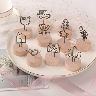 (Giá sĩ 6k950 ) Kẹp Gỗ gắn ảnh đế gỗ decor .