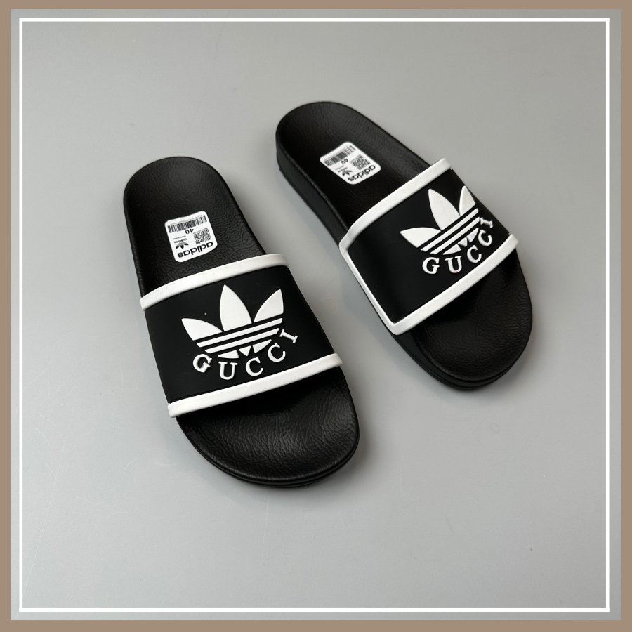 Dép nam quai ngang adidas cao cấp , dép lê nam quai ngang đẹp dáng thể thao chống nước full box - Manaroda Store