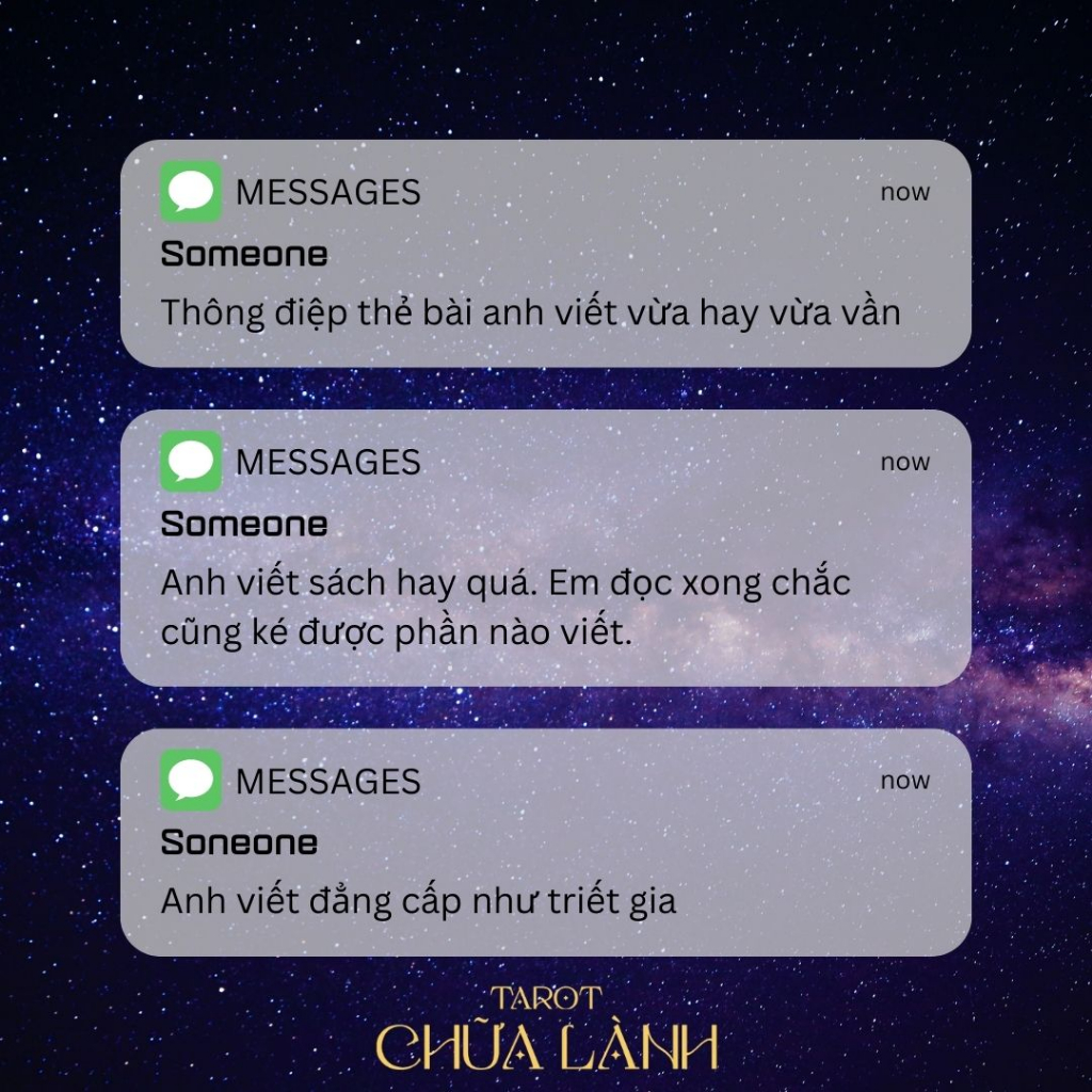 Combo Tarot Chữa Lành + Bộ Bài Tarot Tiếng Việt CHO NGƯỜI MỚI