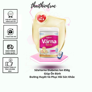 Sữa Bột Varna Diabetes Lon 850g thaithientruc