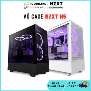 Vỏ case NZXT H5 Flow Edition White/ Black