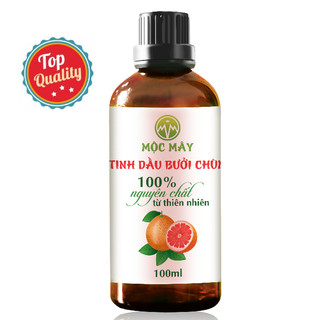 Tinh dầu Bưởi Chùm (Bưởi Úc, Bưởi Hồng) Mộc Mây, nguyên chất thiên nhiên, kích thích dưỡng mọc tóc