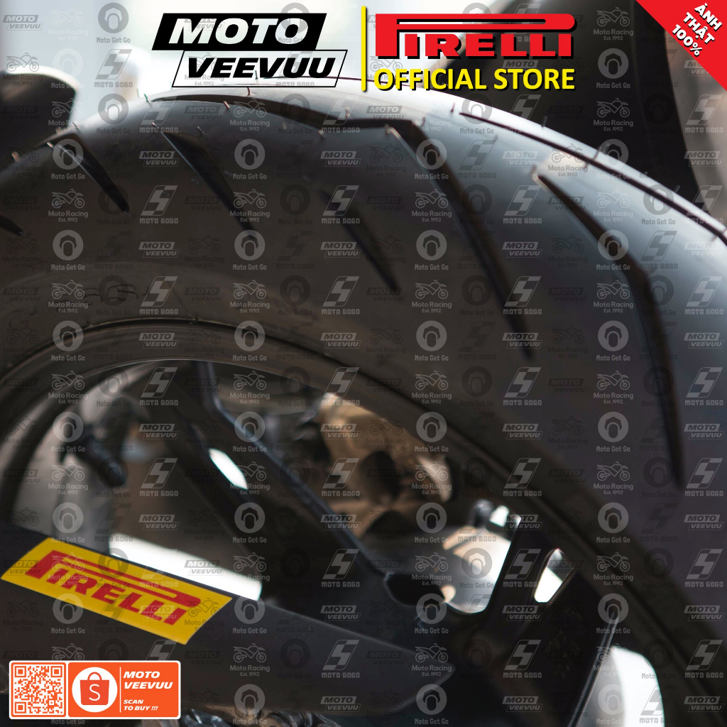 [RẺ NHẤT] CẶP Vỏ lốp xe máy PIRELLI Rosso Sport đủ size xe ga xe số 60 70 80 90 100 110 120 130 140 150 14 17 <END>