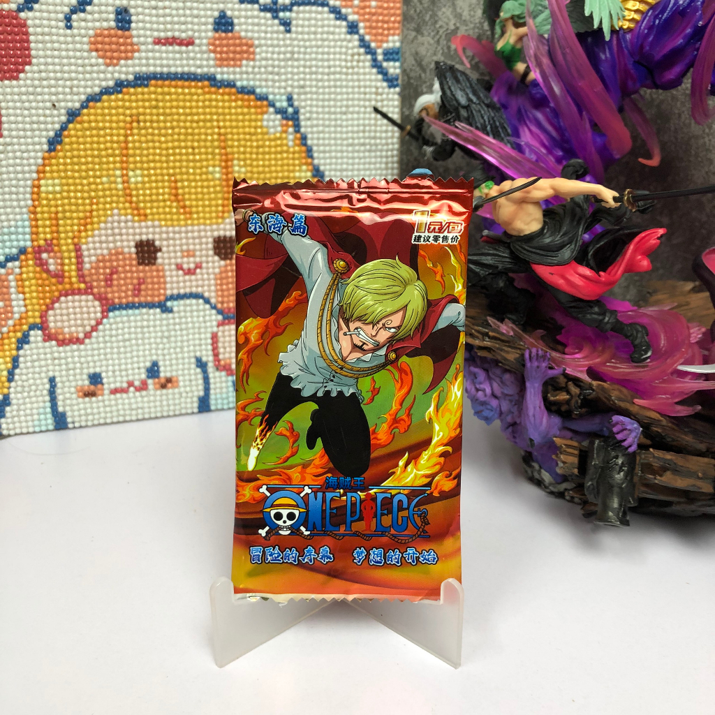 1 Pack Dragon Ball, Naruto, One Piece, Demon Slayer - Thẻ Nhân Ngẫu Nhiên Đẹp