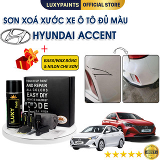  Xoá Xước Xe Ô Tô Hyundai Accent LUXYPAINTS Màu Chuẩn Code Hãng Sơn Xoá Vết Xước Ô Tô Bền Màu 