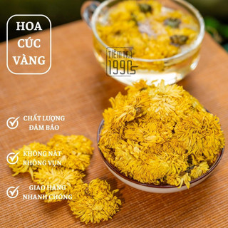 Hoa cúc chi sấy khô trà hoa cúc vàng thanh lọc cơ thể - tiệm trà 1990s