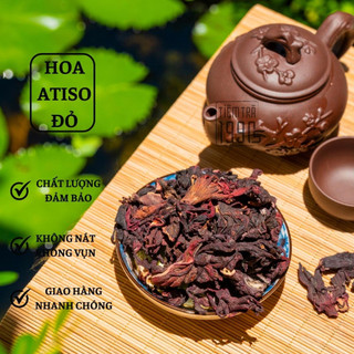 Hoa atiso đỏ sấy khô thanh lọc giải nhiệt tốt cho sức khỏe trà thảo mộc - tiệm trà 1990s