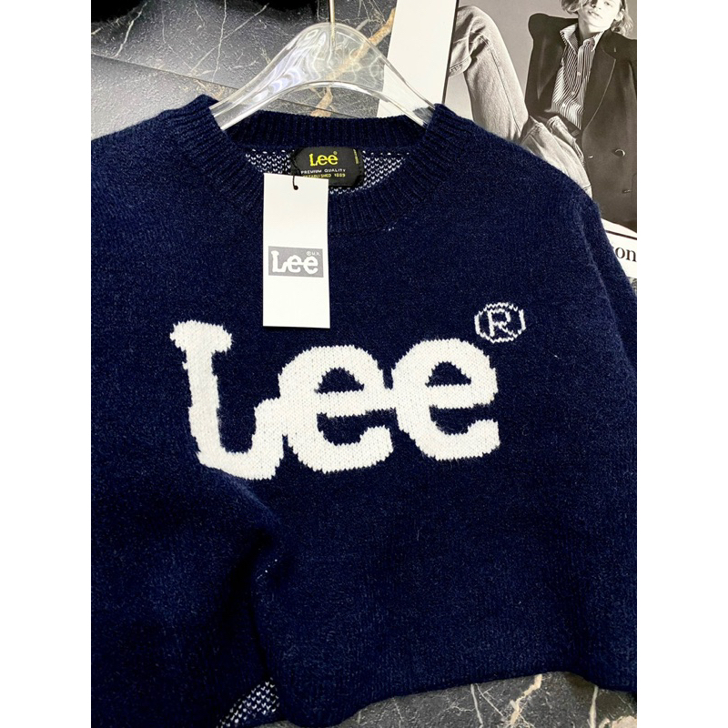 Áo len dáng ngắn croptop Lee hàn quốc