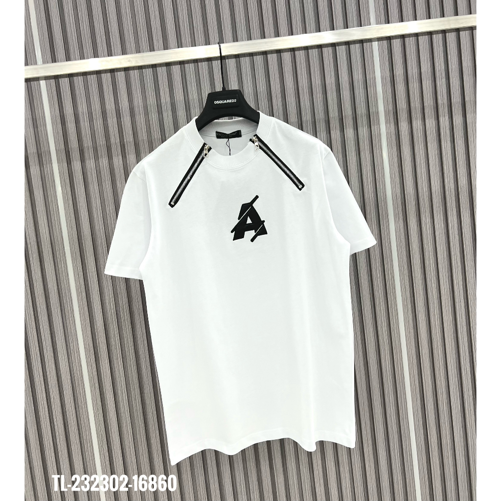 🔥Hot🔥Áo thun DG chữ phối 2 khóa thiết kế hot trend Nam nữ New 2023