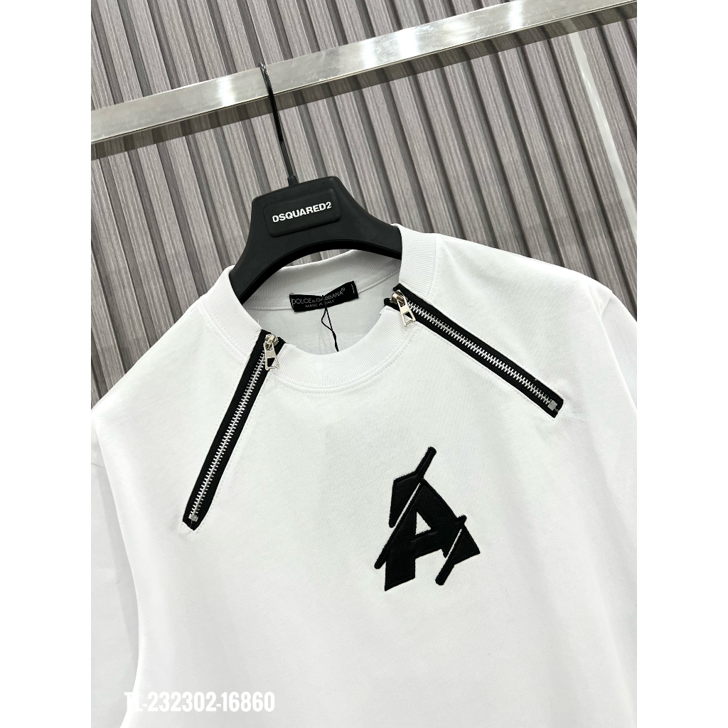 🔥Hot🔥Áo thun DG chữ phối 2 khóa thiết kế hot trend Nam nữ New 2023