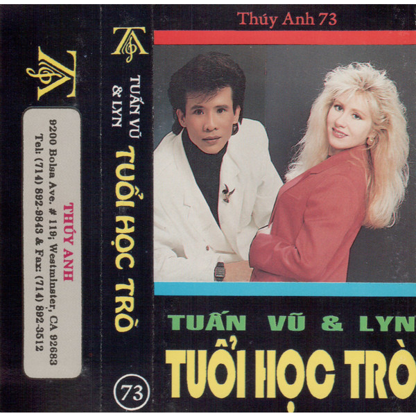 ĐĨA CD 2514.TACD073-Tuan Vu & Lyn-Tuoi hoc tro-1992 chất lượng cao