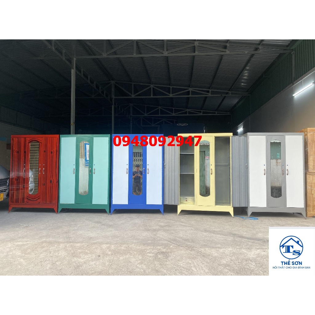 Tủ sắt 2 cánh 180 x 90 giao thần tốc free ship HCM