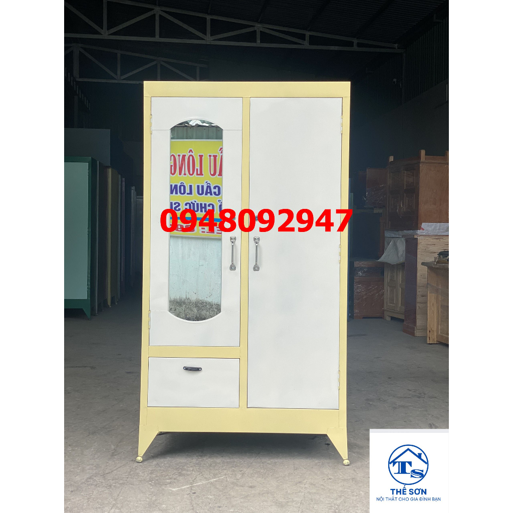 Tủ sắt 2 cánh 180 x 90 giao thần tốc free ship HCM