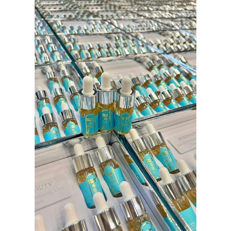 2 chai Serum 24k căng bóng mịn da mẫu cải tiến hàn Quốc - NUTI