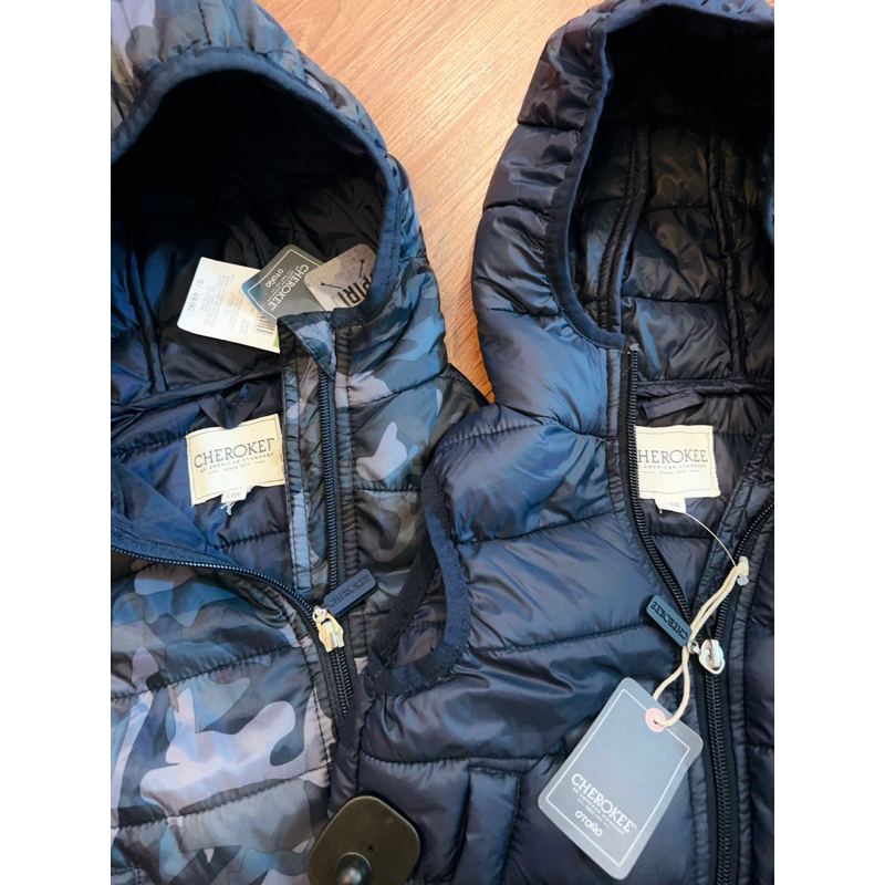 Áo gile phao có mũ bé trai xuât du xịn