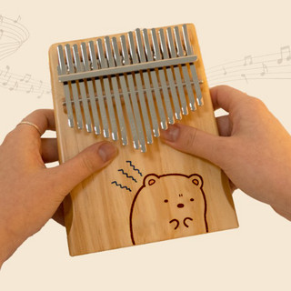 Đàn kalimba giá rẻ 17 phím cho bạn mới tập chơi MS006-01