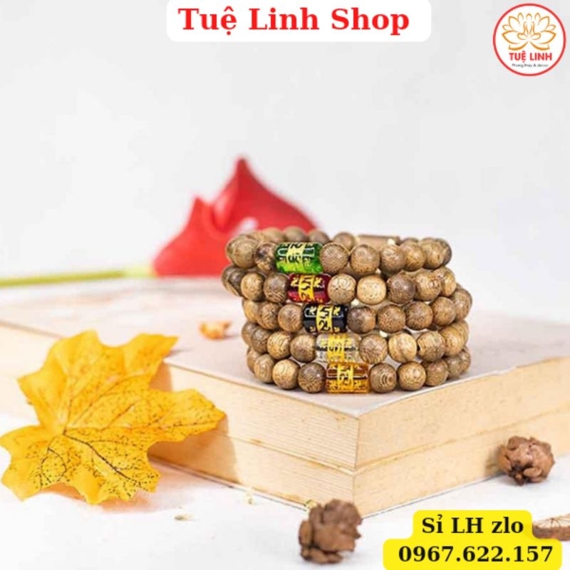 Vòng Tay Trầm Hương mix Lu đá hợp Mệnh