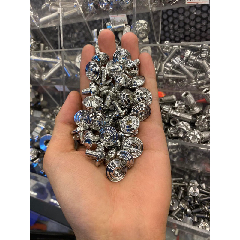 Ốc Salaya 6li1 6li15 6li2 gắn dàn áo các loại xe máy