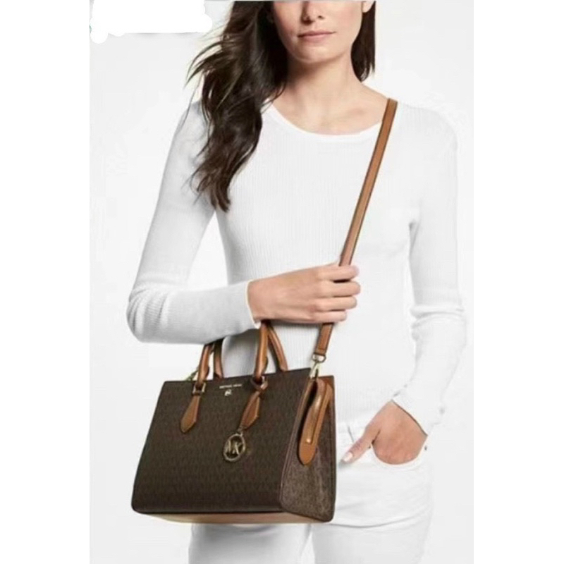 Túi M.K công sở da thật