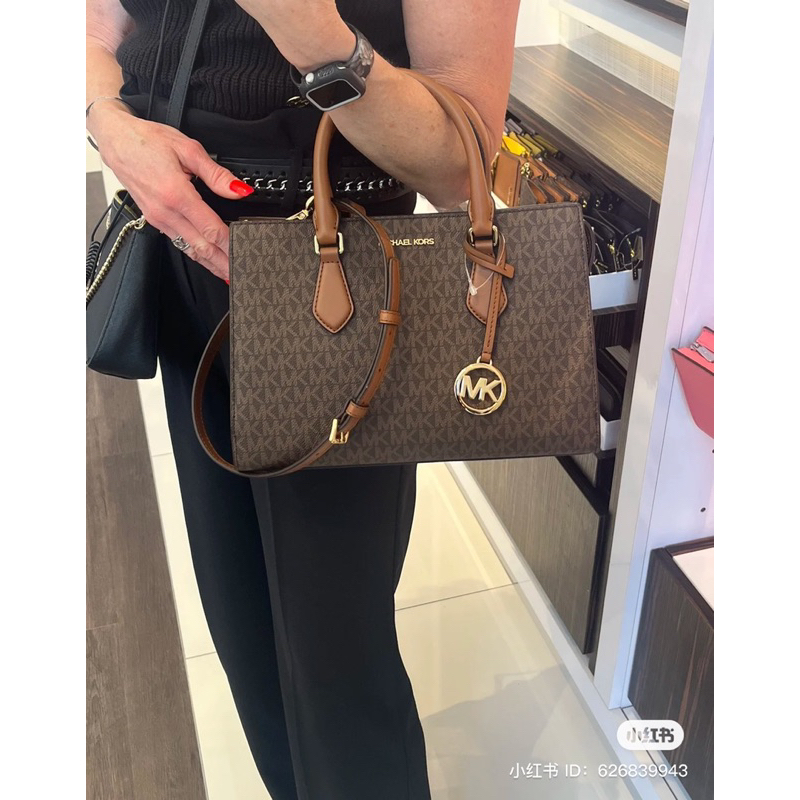 Túi M.K công sở da thật