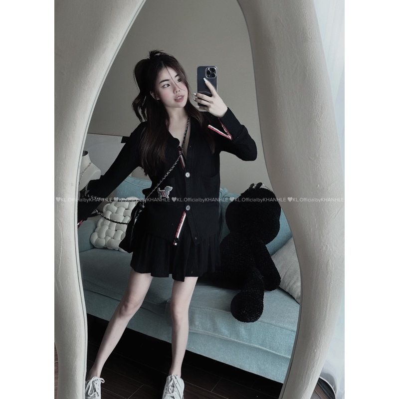 Set Áo Váy Len Thom Hot Hit