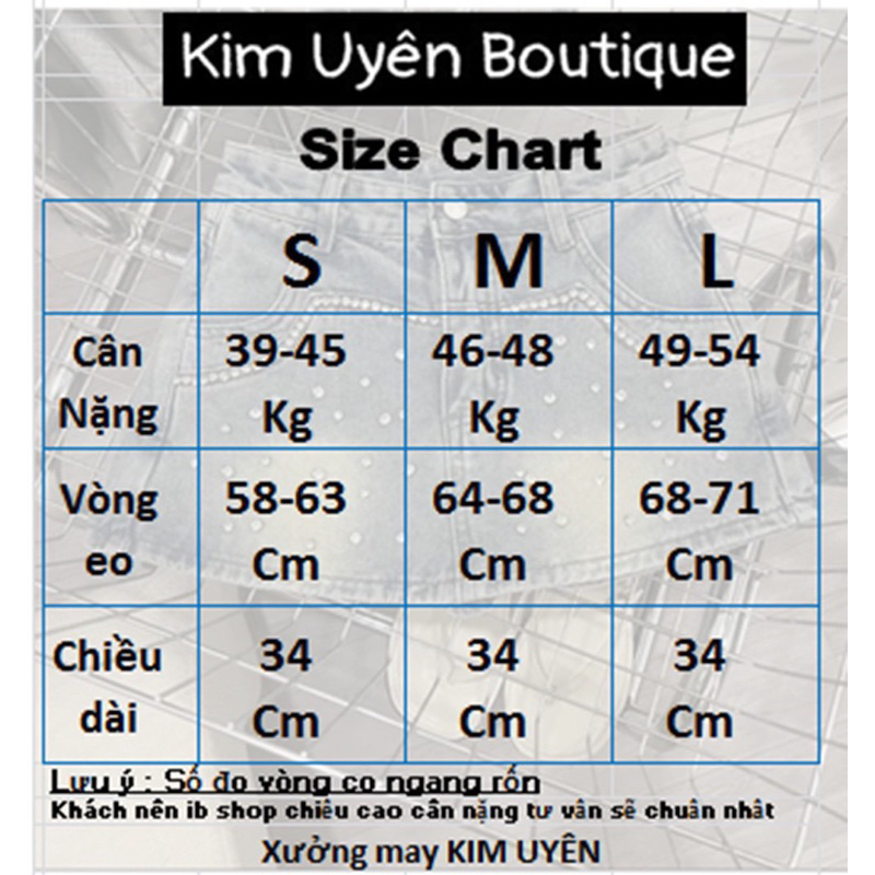 Chân váy jeans loang màu dơ  kèm đai chử D