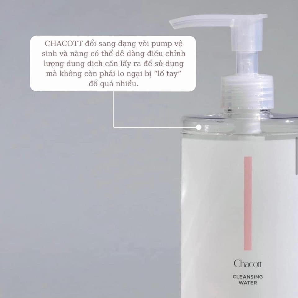 Nước tẩy trang Chacott For Professionals Nhật Bản 500ml