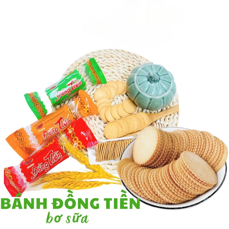 Bánh Quy Đồng Tiền, Bánh Quy Đũa Tuổi Thơ, Thơm, Cam Kết Ngon