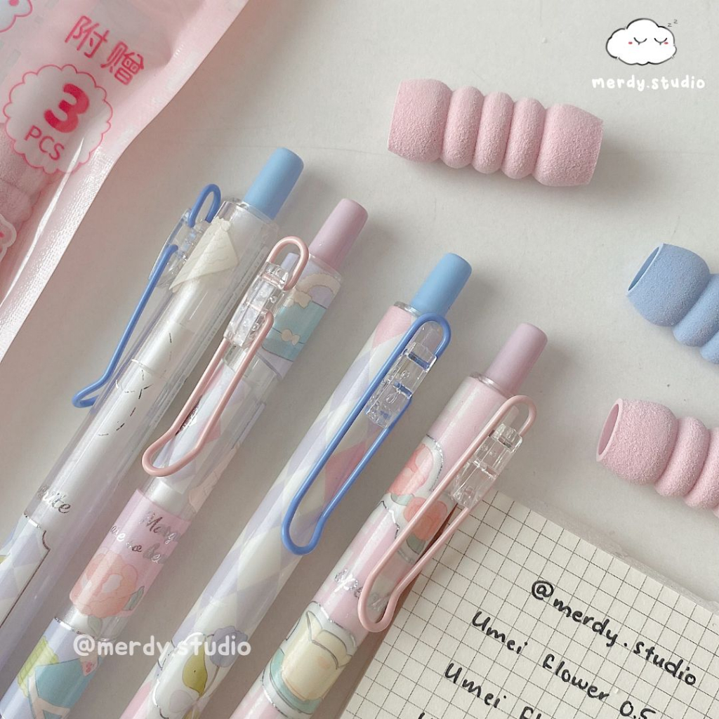 Bút gel UMEI Flower ngòi 0.5mm