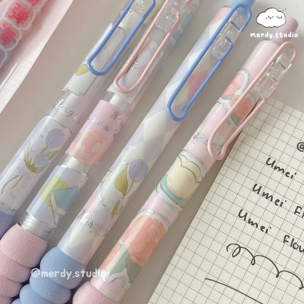 Bút gel UMEI Flower ngòi 0.5mm