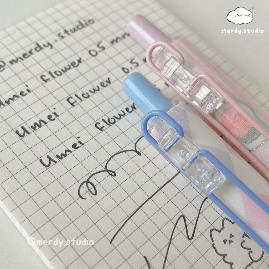 Bút gel UMEI Flower ngòi 0.5mm