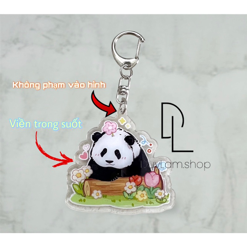 Móc khoá Gấu Trúc