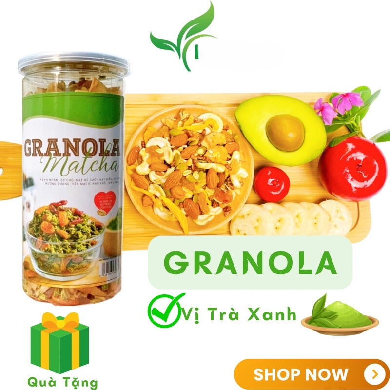 Ngũ Cốc Granola Siêu Hạt, Giảm Cân Tự Nhiên
