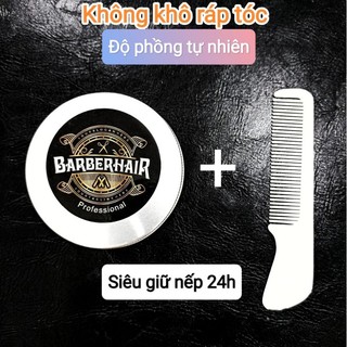Sáp vuốt tóc nam BarberHaiR mềm tóc siêu giữ nếp 200ml